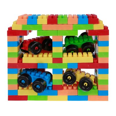 Túi đồ chơi xếp hình 155 chi tiết VJG.364 cho bé trên 3 tuổi